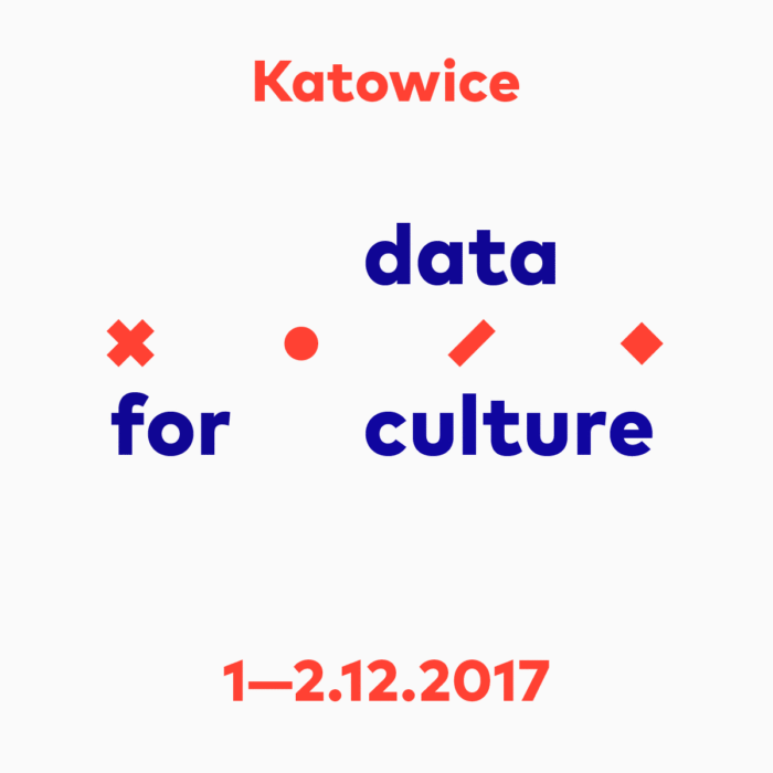 Talk at Data (For) Culture conference in Katowice, 2 Dec. 2017