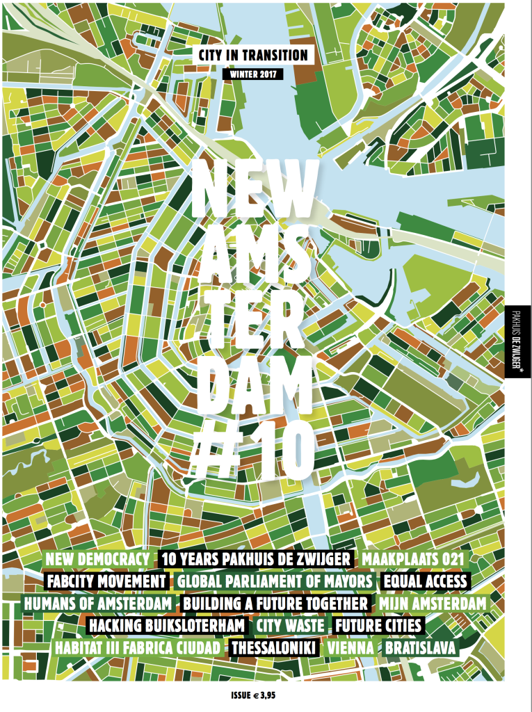 New Amsterdam Magazine #10   – contribution about Hackable City Making