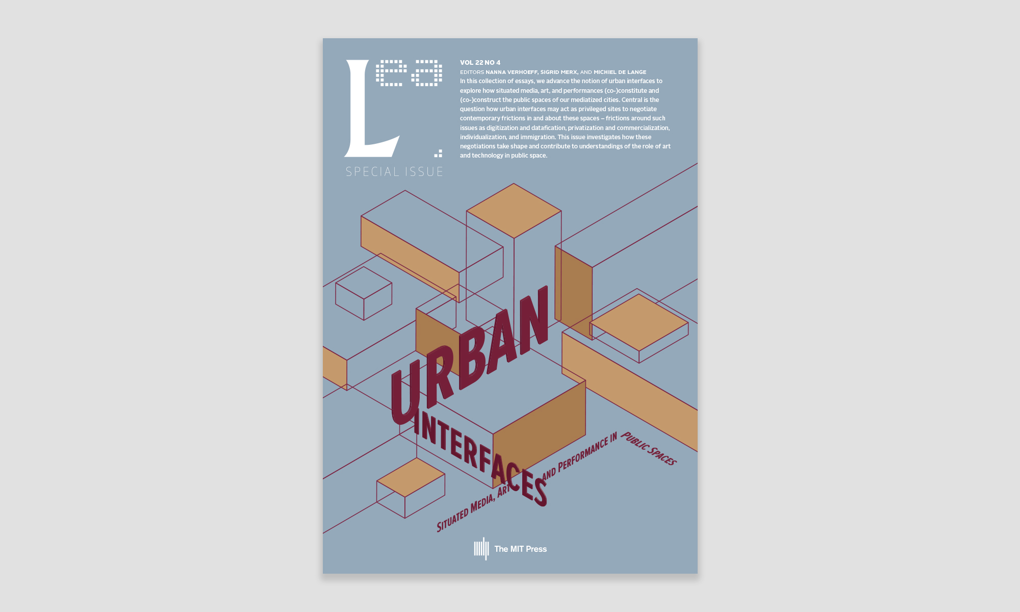 Launch Special Issue Leonardo Electronic Almanac on “Urban Interfaces” 30 Oct 2019