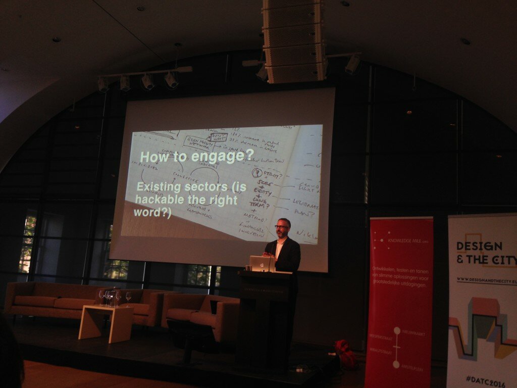 Dan Hill structures his critique using The Hackable City dynamic